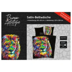 Herding Parure De Lit Lion Bureau Artistique -Promos Sommeil Zen Boutique 1000184407 220719 040 DETAILS P000000001000184407