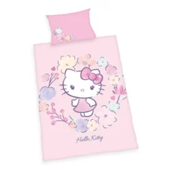 Herding Parure De Lit Bébé Hello Kitty