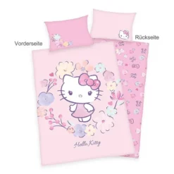Herding Parure De Lit Bébé Hello Kitty -Promos Sommeil Zen Boutique 1000248341 230315 030 DETAILS P000000001000248341