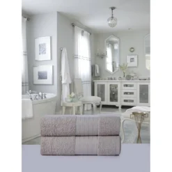 Serviettes De Bain Cindy (lot De 2) -Promos Sommeil Zen Boutique 1000295221 211004 13273800089 MOOD DETAILS P000000001000295221 mood