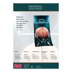Herding Serviette En Velours Basketball -Promos Sommeil Zen Boutique 1000297196 220719 040 DETAILS P000000001000297196