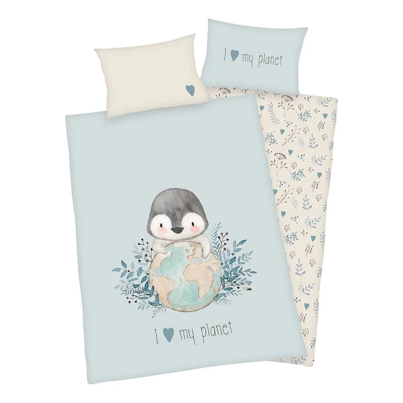 Parure De Lit Réversible Pingouin 1 Parure De Lit Réversible Pingouin