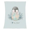 Couverture En Microfibre Pingouin