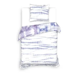 Parure De Lit En Seersucker Layla -Promos Sommeil Zen Boutique 1000387422 230630 031 DETAILS P000000001000387422