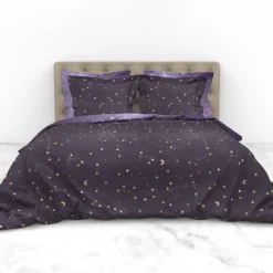 Parure De Lit En Satin Mako Milian -Promos Sommeil Zen Boutique 1000387566 230630 046 DETAILS P000000001000387566