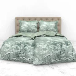 Parure De Lit En Satin Mako Beyla -Promos Sommeil Zen Boutique 1000387570 230630 040 DETAILS P000000001000387570