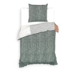 Parure De Lit En Satin Mako Ron -Promos Sommeil Zen Boutique 1000387596 230630 032 DETAILS P000000001000387596