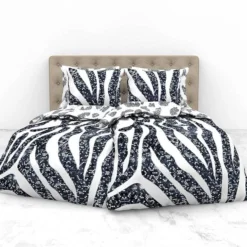 Parure De Lit En Satin Mako Shann -Promos Sommeil Zen Boutique 1000387696 230630 041 DETAILS P000000001000387696