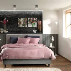 Parure De Lit En Microfibre Velluto -Promos Sommeil Zen Boutique 1000388061 230516 020 MOOD DETAILS P000000001000388061 mood