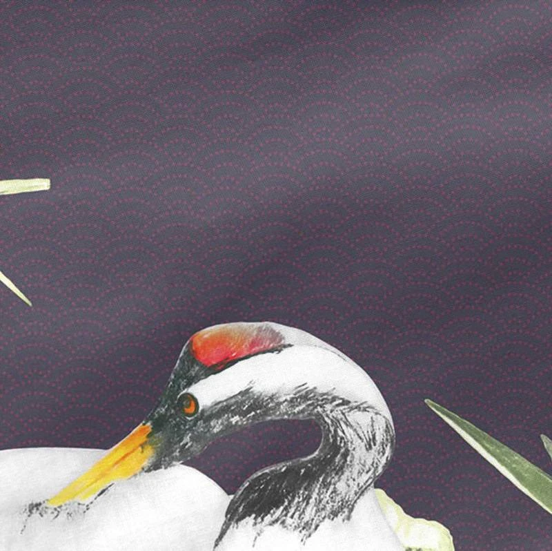 Cranes Taie D'oreiller 2 Cranes Taie D'oreiller – Image 2