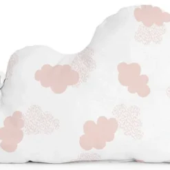 Basic Clouds Tour De Lit Forme 60x40 Cm Rose