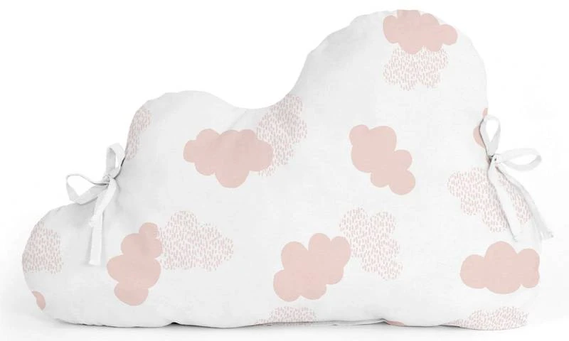 Basic Clouds Tour De Lit Forme 60x40 Cm Rose 1 Basic Clouds Tour De Lit Forme 60x40 Cm Rose