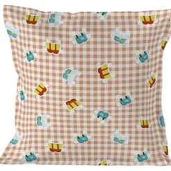 Piggys Vichy Taie D'oreiller