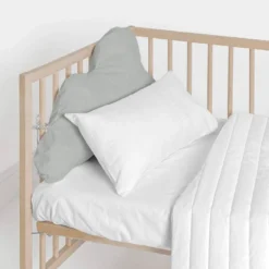 Basic Nube Tour De Lit Forme 60x40 Cm Gris -Promos Sommeil Zen Boutique 4d714b90f40045749ed1f7b17bf4ac25