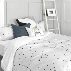 Constellation Housse De Couette 200x200 -Promos Sommeil Zen Boutique 52960b58fbd74b6a9b6de3386b799185