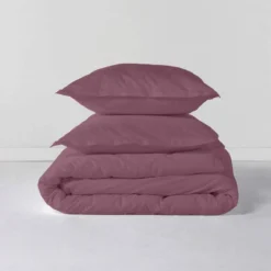 Basic Housse De Couette 260x220 Magenta -Promos Sommeil Zen Boutique 60a2ae05c79b4308922c9d17afc862f7