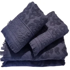 Lot De 4 Serviettes Jacquard à Franges -Promos Sommeil Zen Boutique 8ad1d971a1a1429b830395ff87f6a654