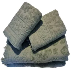 Lot De 4 Serviettes Jacquard à Franges -Promos Sommeil Zen Boutique 90e9023ebd84459d96eb296598f1d4b2