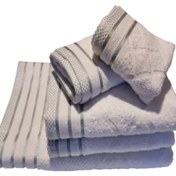 Lot De 5 Serviettes Jacquard