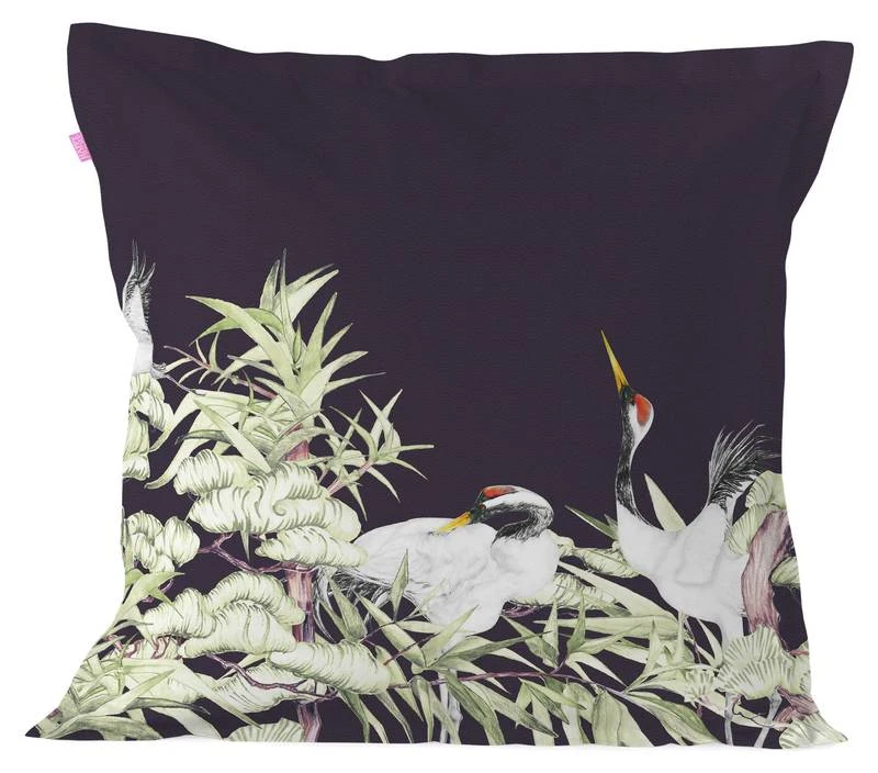 Cranes Taie D'oreiller 1 Cranes Taie D'oreiller