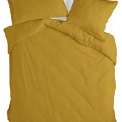Basic Housse De Couette 240x220 Moutarde