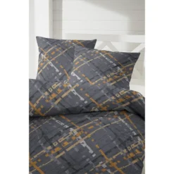 Parure De Lit Maspalomas -Promos Sommeil Zen Boutique bettwaesche maspalomas baumwollstoff basalt 135 x 200 cm kissen 80 x 80 cm 4651940