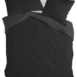 Basic Housse De Couette 240x220 Cm Noir