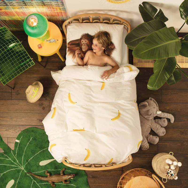 Snurk Parure De Lit Orang Outan - 1 Personne 2 Snurk Parure De Lit Orang Outan - 1 Personne – Image 2